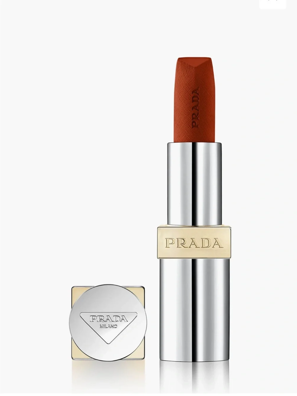 Prada Monochrome Hyper Matte Refillable Lipstick — O 77 Arancio NEW IN BOX✨